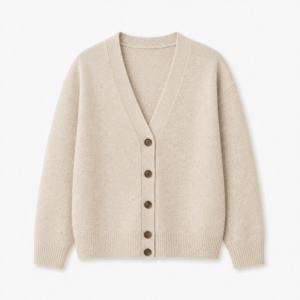 Knit Cardigan – Soft Grey