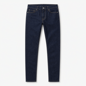 Slim Fit Denim Jeans – Indigo Blue